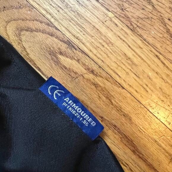 Sequoai Coat Mens Medium Motorcycle Armourded Off Road Motocross Black Padded - Picture 9 of 11